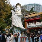 HongKong Stadtrundfahrt,Buddhatempel in WangChugHang